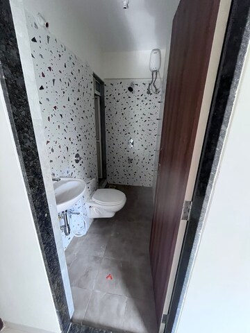 Bathroom in 1 BHK Apartment at Raunak Residency Thane, Pokhran Road No One – for Rent