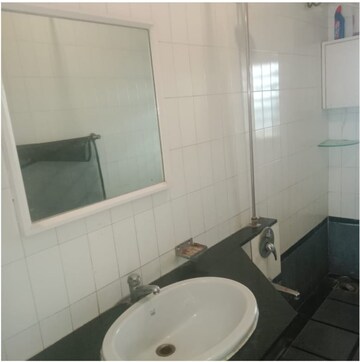 Bathroom in 2 BHK Apartment at Brookhill Tower, Andheri West – for Rent