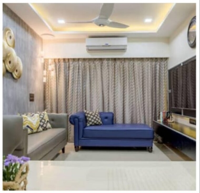 Living Room, bunch-berry 2 Bedroom 900 Sq.Ft. Apartment In Andheri West Mumbai 9202185