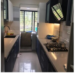 Kitchen in 2 BHK Apartment at Bunch Berry, Andheri West – for Sale