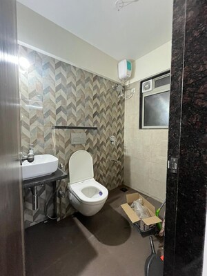 Attached Bathroom in 1 BHK Apartment at Ruparel Elara, Kandivali West – for Rent