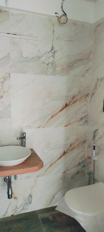 Bathroom in 2 BHK Apartment at Anant Tara, Kandivali West – for Rent