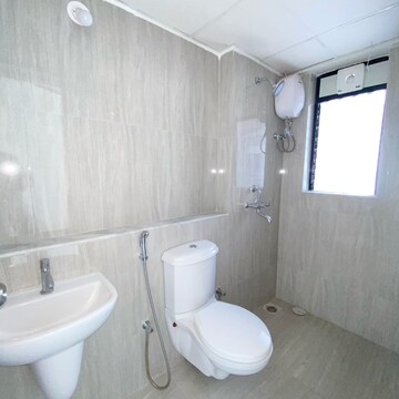 Bathroom in 1 BHK Apartment at Runwal Gardens, Bhadra Nagar – for Rent