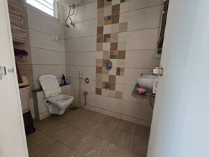 Bathroom in 3 BHK Apartment at Harni Road – for Rent