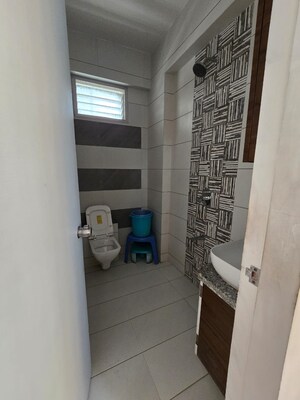 Bathroom in 3 BHK Apartment at Harni Road – for Rent