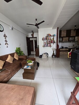 Living Room in 3 BHK Apartment at Harni Road – for Rent
