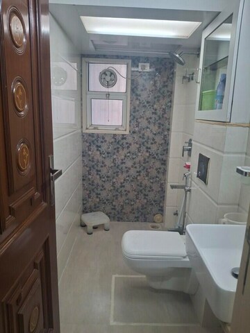 Bathroom in 2 BHK Apartment at Embassy Apartments, Andheri West – for Rent