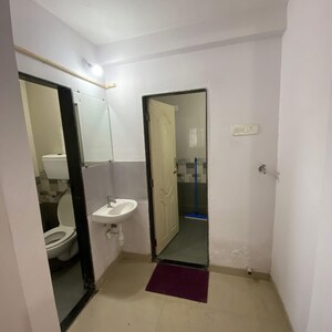 Bathroom in 1 BHK Apartment at Milan CHS Goregaon, Goregaon West – for Rent