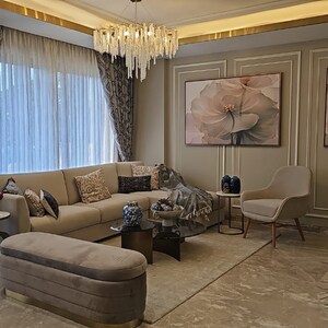 Living Room in 3.5 BHK Penthouse at BPTP The Deck, Neharpar Phase 2 – for Sale