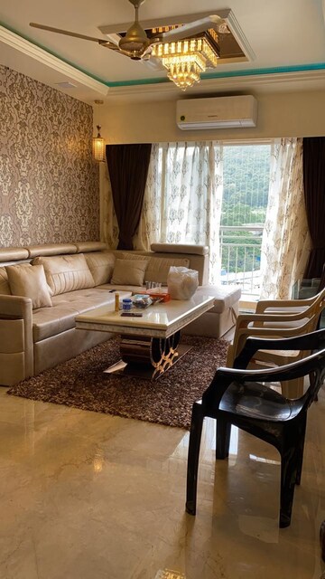 Living Room in 2 BHK Apartment at JP North, Mira Road – for Sale