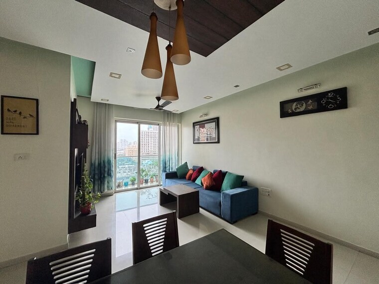 Living Room, sheth-vasant-lawns 3 Bedroom 1500 Sq.Ft. Apartment In Laxmi Nagar Thane 9202393