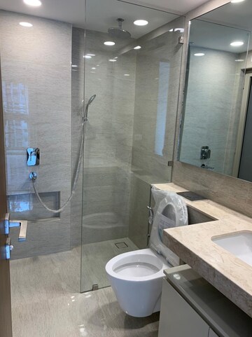 Bathroom in 2 BHK Apartment at Hiranandani Castle Rock, Powai – for Rent