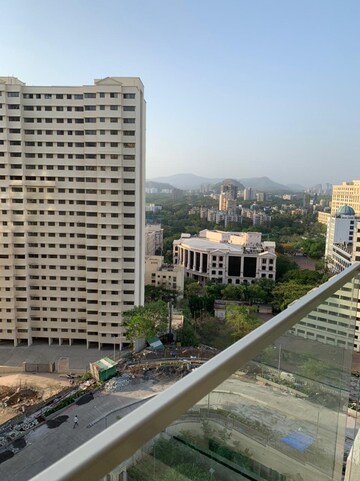 Balcony in 2 BHK Apartment at Hiranandani Castle Rock, Powai – for Rent