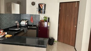 Kitchen in 1 BHK Apartment at Lodha Crown Quality Homes, Majiwada – for Rent