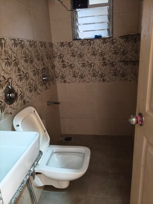 Bathroom in 2 BHK Apartment at Om Prabhu Manohar CHS, Seawoods Sector 50 – for Rent