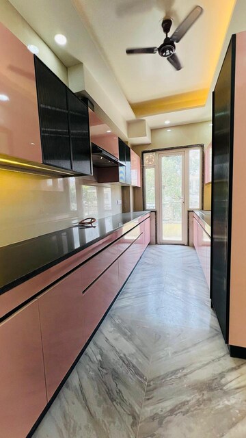 Kitchen in 3 BHK Builder Floor at Uday Arden 45, Sector 45 – for Rent