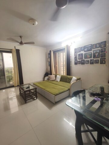 Living Room in 2 BHK Apartment at Siddhi Height, Nerul – for Rent