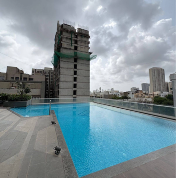 Swimming Pool in 2 BHK Apartment at Saket CHS Malad East, Laxman Nagar – for Rent