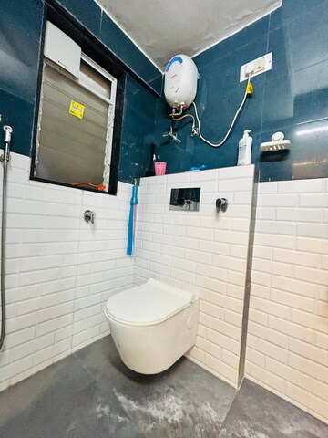 Bathroom in 2 BHK Apartment at Seawoods – for Rent