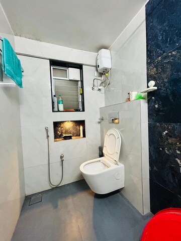 Bathroom in 2 BHK Apartment at Seawoods – for Rent