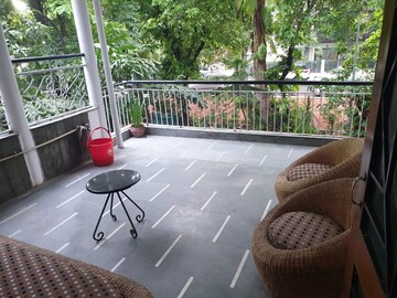 Balcony in 3 BHK Apartment at Vasant Kunj – for Rent
