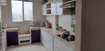 Kitchen in 2 BHK Apartment at Hiranandani Gardens Lake Castle, Powai – for Rent