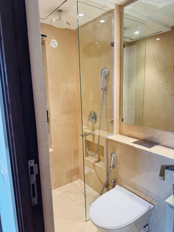 Bathroom in 2 BHK Apartment at Hiranandani Highland, Powai – for Rent