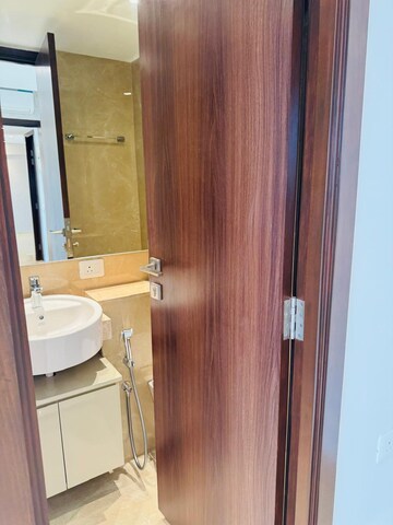Bathroom in 2 BHK Apartment at Hiranandani Highland, Powai – for Rent