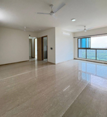 Living Room in 2 BHK Apartment at Raj Infinia, Evershine Nagar – for Rent