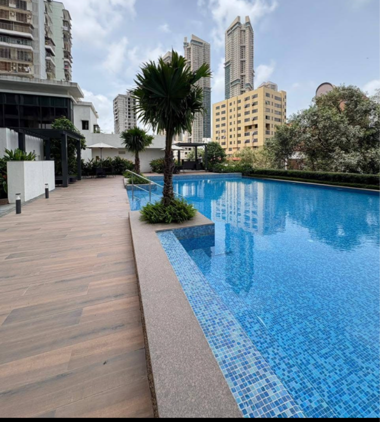 Swimming Pool, raj-infinia 2 Bedroom 750 Sq.Ft. Apartment In Evershine Nagar Mumbai 9202537