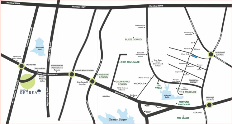Map Location, shankarpalli  250 Sq.Yd. Plot In Shankarpalli Hyderabad 9202577