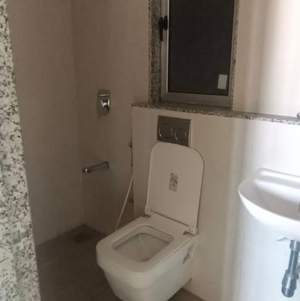 Bathroom in 2 BHK Apartment at Triveni Bhoomi Harmony, Kamothe Sector 18 – for Rent