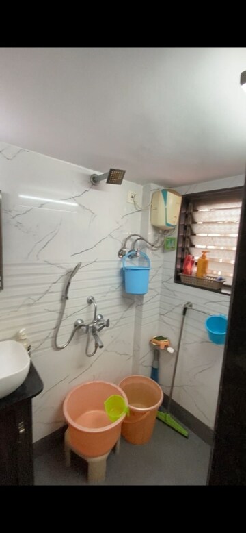 Bathroom in 2 BHK Apartment at Mahadev Plaza, Bhayandar East – for Sale
