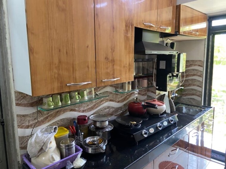 Kitchen, pragati-chs 1 Bedroom 500 Sq.Ft. Apartment In Vashi Sector 26 Navi Mumbai 9202675