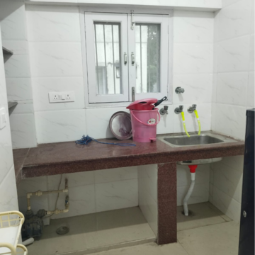 Kitchen in 1 RK Builder Floor at Saket – for Rent