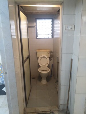 Bathroom in 2 BHK Apartment at MIG Colony, Worli – for Rent