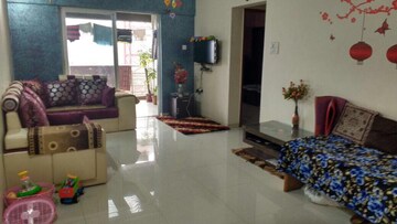 Living Room in 2 BHK Apartment at Malkani Buena Vida, Kharadi – for Rent