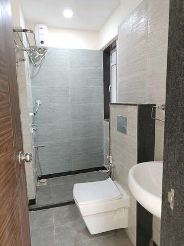 Bathroom in 2 BHK Apartment at Keytech Jiten CHS, Andheri West – for Rent