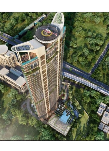 6+ BHK Penthouse – Exterior View View at Raheja The Leela Sky Villas, Patel Nagar - for Sale
