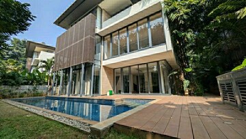 5 BHK Villa – Exterior View View at Embassy Boulevard, Yelahanka - for Rent