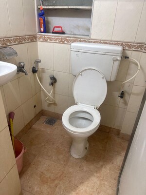 Bathroom in 2 BHK Apartment at Paradise Paramount Apartment, Andheri West – for Rent