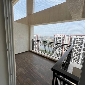 Balcony in 2 BHK Apartment at Nyati Elysia, Santipur – for Rent
