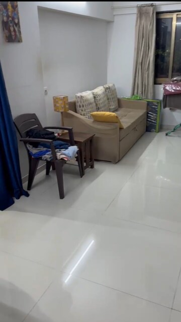 Living Room in 1 BHK Apartment at Sheth Vasant Oasis, Andheri East – for Rent