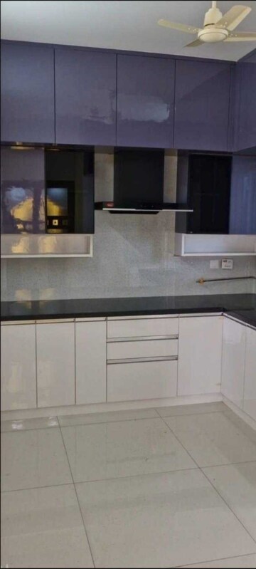 Kitchen in 3 BHK Apartment at Rajapushpa Provincia, Narsingi – for Rent
