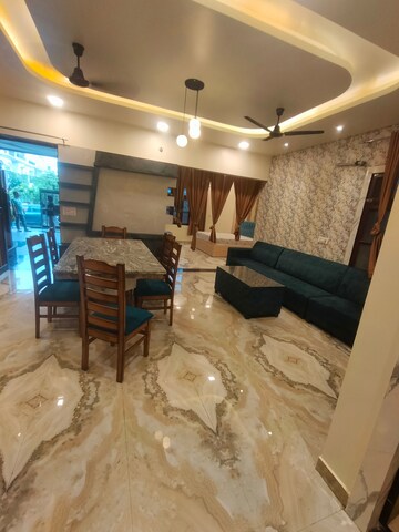 Living Room in 3 BHK Apartment at Gomti Nagar – for Rent