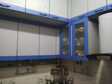 Kitchen in 3 BHK Apartment at Soham Garden, Manpada – for Rent