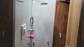 Bathroom in 3 BHK Apartment at Soham Garden, Manpada – for Rent