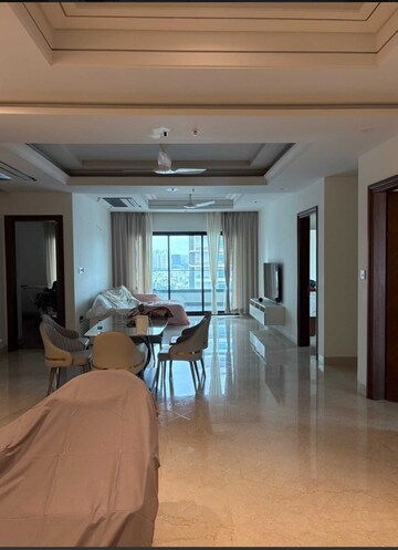 Living Room in 3 BHK Apartment at Aparna One, Shaikpet – for Rent