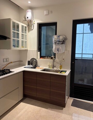 Kitchen in 3 BHK Apartment at Aparna One, Shaikpet – for Rent