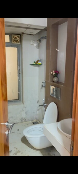 Bathroom in 3 BHK Apartment at Lodha Grandeur, Prabhadevi – for Rent